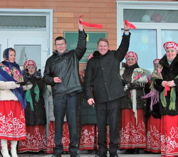 В селе Ломоносово открылось новое здание косторезного училища